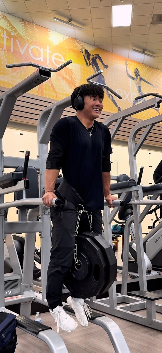 Kyler Brooker training
